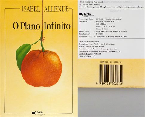 O Plano Infinito ISBN 972-29-0221-0