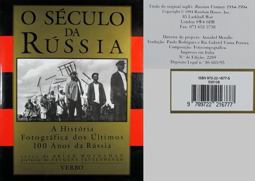 O Seculo da Russia ISBN 972-22-1677-5