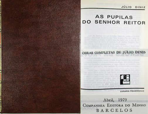 Obras Completas de Julio Dinis - As Pupilas do Senhor Reitor