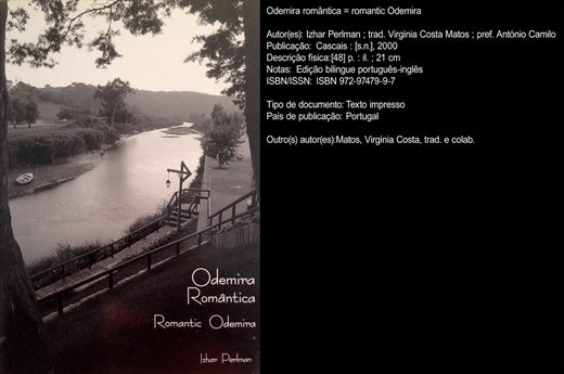 Odemira romantica - ISBN 972-97479-9-7