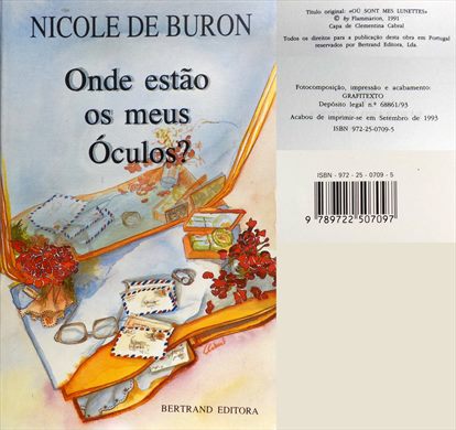 Onde estao os meus Oculos ISBN 97225-0709-5