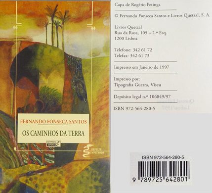 Os Caminhos da Terra ISBN 972-564-280-5
