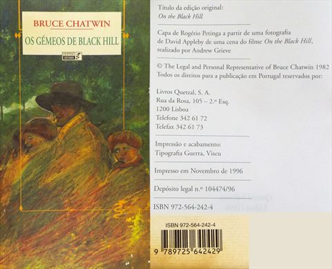 OS Gemeos de Black Hill ISBN 972-564-242-4