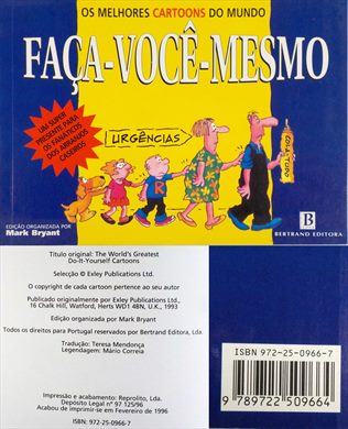 Os melhores cartoons do mundo Faca-voce-mesmo ISBN 972-25-0966-7