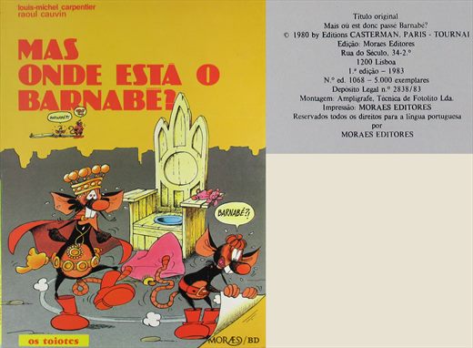 Os Toiotes Mas Onde esta o Barnabe