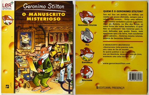 O Manuscrito Misterioso ISBN 978-972-23-3472-3