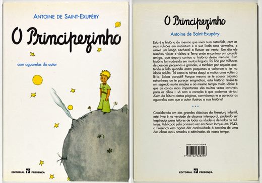 O Principezinho ISBN 972-23-2829-8