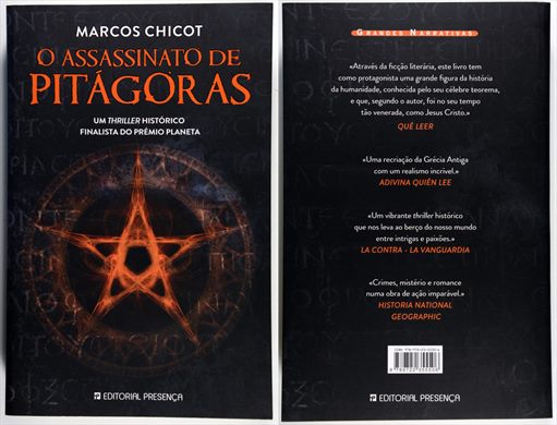 O Assassinato de Pitagoras ISBN 978-972-23-5550-6