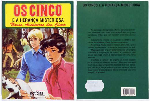 OS Cinco e a Herenca Misteriosa ISBN 972-46-1231-7