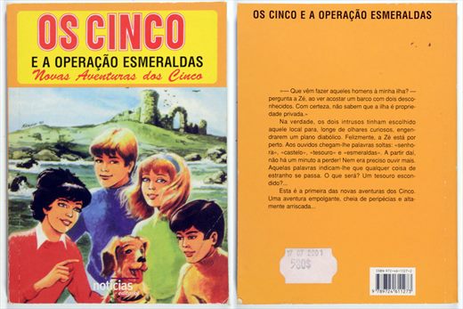 OS Cinco e a Operacao Esmeraldas ISBN 972-46-1127-2