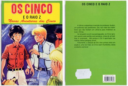 OS Cinco e o Raio Z ISBN 972-46-1234-1