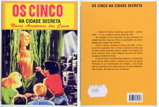 OS Cinco na Cidade Secreta ISBN 972-46-1132-9