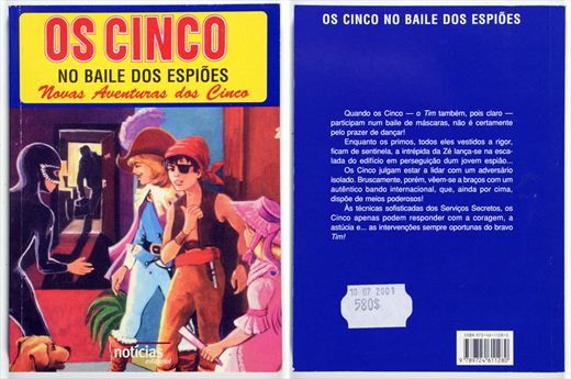 OS Cinco no Baile dos Espioes ISBN 972-46-1128-0