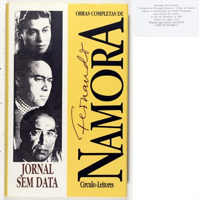 Obras Completas de Fernando Namora - Jornal sem Data