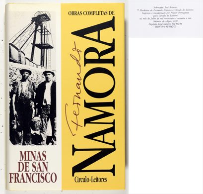 Obras Completas de Fernando Namora - Minas de San Francisco