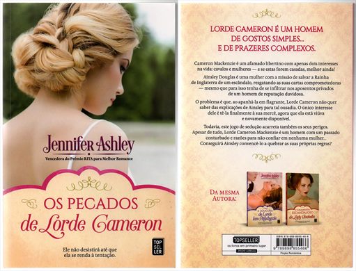 Os Pecados de Lorde Cameron ISBN 978-989-8855-46-6