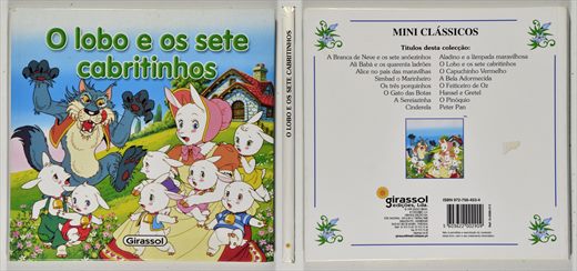O lobo e os sete cabritinhos ISBN 972-756-453-4