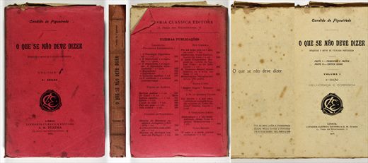 O que se nao deve dizer volume II 1916