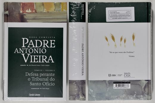 Obra completa Padre Antonio Vieira tomo 03 volume 02 ISBN 978-972-42-4883-7