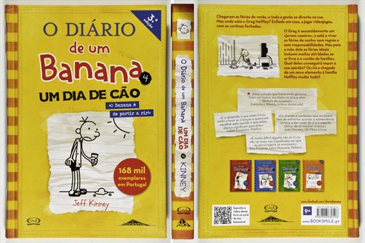 O diario de um banana 4 - Um dia de cao ISBN 978-989-668-059-6