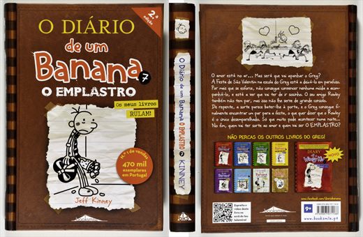 O diario de um banana 7 - O emplastro ISBN 978-989-707-118-8