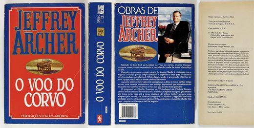 O voo do corvo ISBN 972-1-03398-7