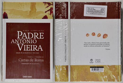 Obra completa Padre Antonio Vieira tomo 01 volume 03 ISBN 978-972-42-4838-7