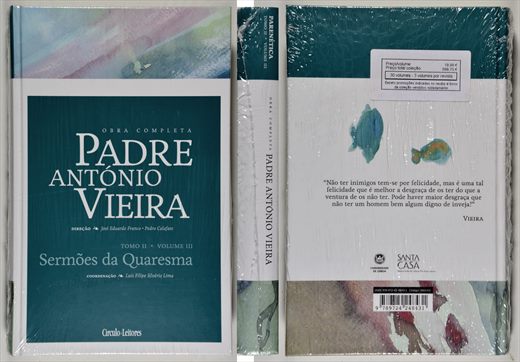 Obra completa Padre Antonio Vieira tomo 02 volume 03 ISBN 978-972-42-4843-1
