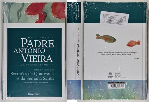 Obra completa Padre Antonio Vieira tomo 02 volume 04 ISBN 978-972-42-4842-4