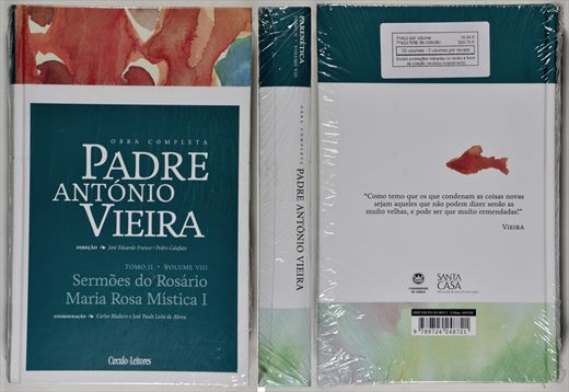 Obra completa Padre Antonio Vieira tomo 02 volume 08 ISBN 978-972-42-72-1