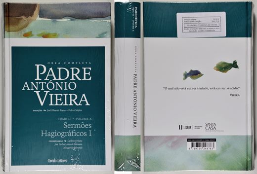 Obra completa Padre Antonio Vieira tomo 02 volume 10 ISBN 978-972-42-4878-3
