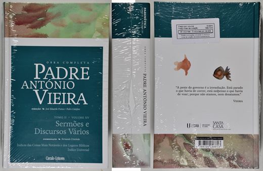 Obra completa Padre Antonio Vieira tomo 02 volume 15 ISBN 978-972-42-4881-3