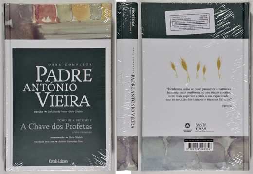 Obra completa Padre Antonio Vieira tomo 03 volume 05 ISBN 978-972-42-4835-6