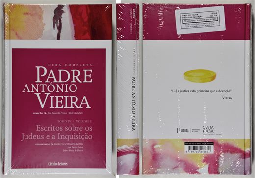 Obra completa Padre Antonio Vieira tomo 04 volume 02 ISBN 978-972-42-4885-1