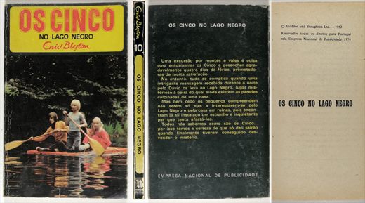 Os cinco no lago negro 10 1974