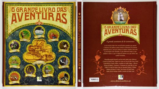 O grande livro das aventuras ISBN 978-972-650-748-2
