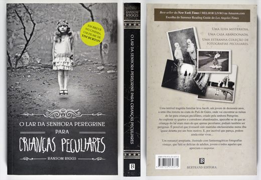 O lar da senhora peregrine para criancas peculiares ISBN 978-972-25-3237-2