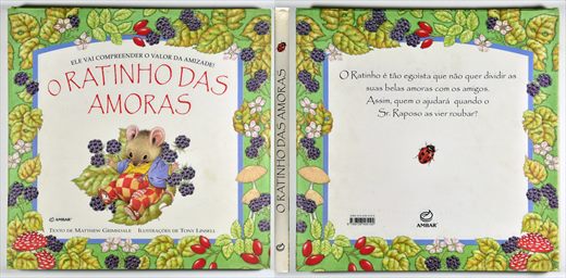 O ratinho das amoras ISBN 972-649-519-9
