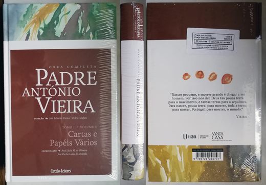 Obra completa Padre Antonio Vieira tomo 01 volume 05 ISBN 978-972-42-4870-7