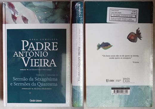 Obra completa Padre Antonio Vieira tomo 02 volume 02 ISBN 978-972-42-4882-0