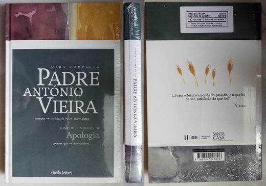 Obra completa Padre Antonio Vieira tomo 03 volume 03 ISBN 978-972-42-4880-6