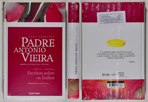 Obra completa Padre Antonio Vieira tomo 04 volume 03 ISBN 978-972-42-4886-8