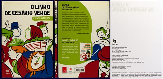 O Livro de Cesario Verde ISBN 978-972-47-4049-2