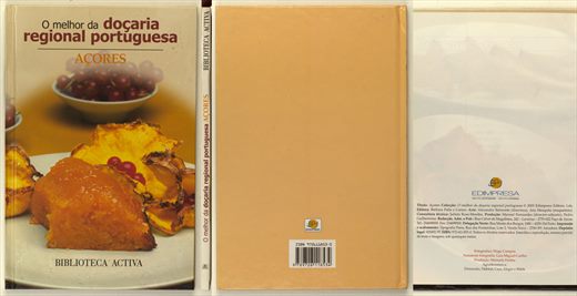 O melhor da docaria regional portuguesa - Acores ISBN 972611853-0