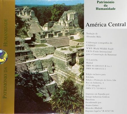Patrimonio da Humanidade America Central ISBN 84-408-0314-1