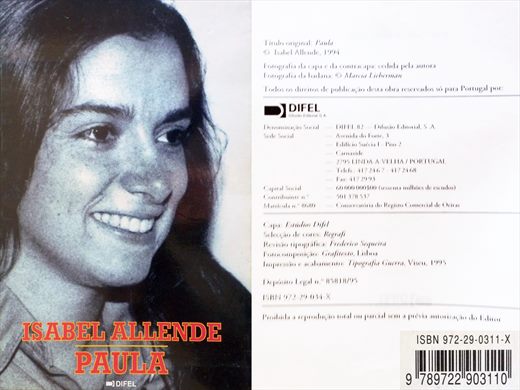 Paula ISBN 972-29-0311-X