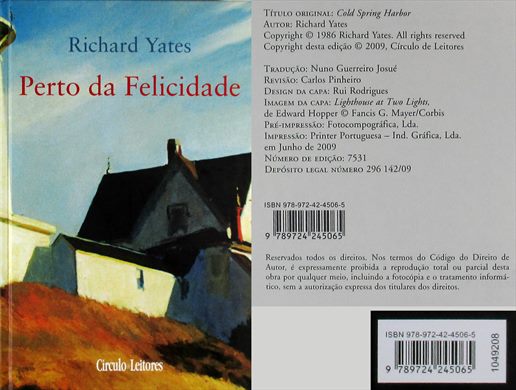 Perto da Felicidade ISBN 978-972-42-4506-5