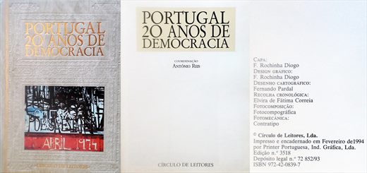 Portugal 20 Anos de Democracia (Antonio Reis) ISBN 972-42-0839-7