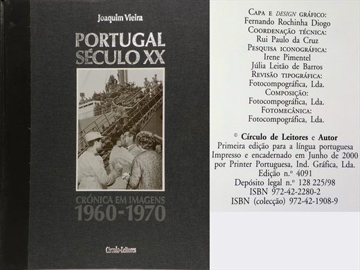 Portugal Seculo XX Cronica em Imagens 1960-1970 - ISBN 972-42-2280-9