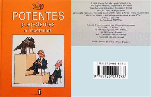 Potentes Prepotentes e Impotentes - ISBN 972-695-578-5